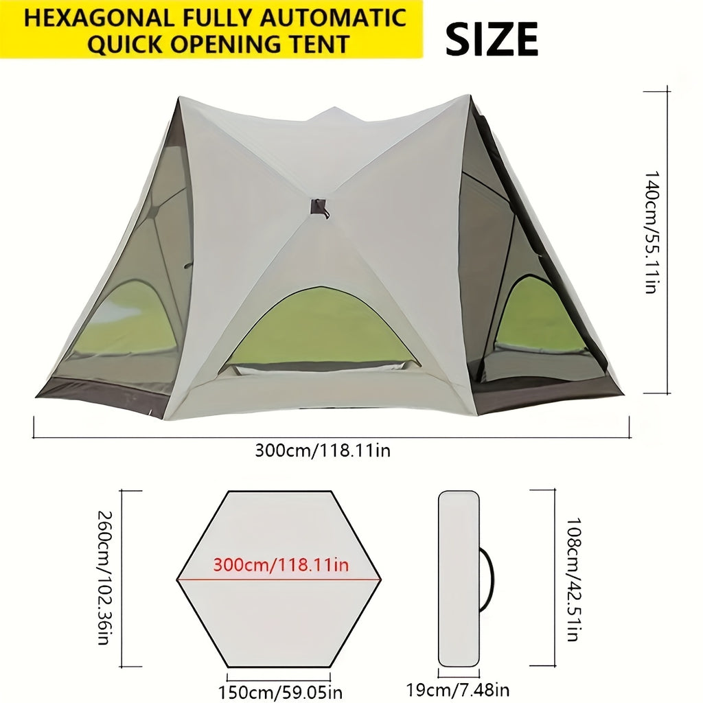 Lightweight Camping Tent for Outdoor Beach Park, Easy to Set Up And Store
