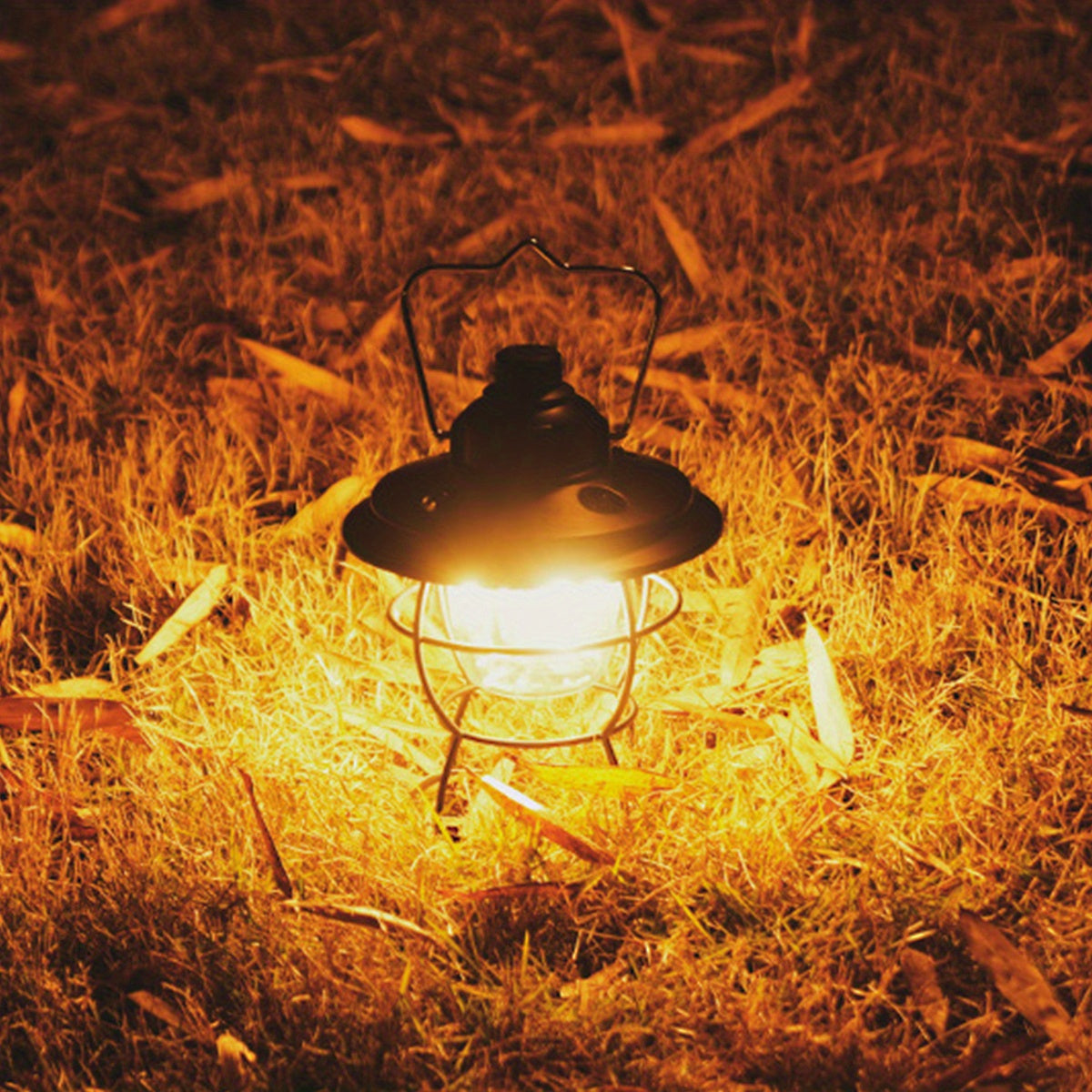 Vintage|USB Rechargeable Vintage USB Rechargeable Camping Light | Portable Outdoor Lantern, Versatile Illumination 1pc