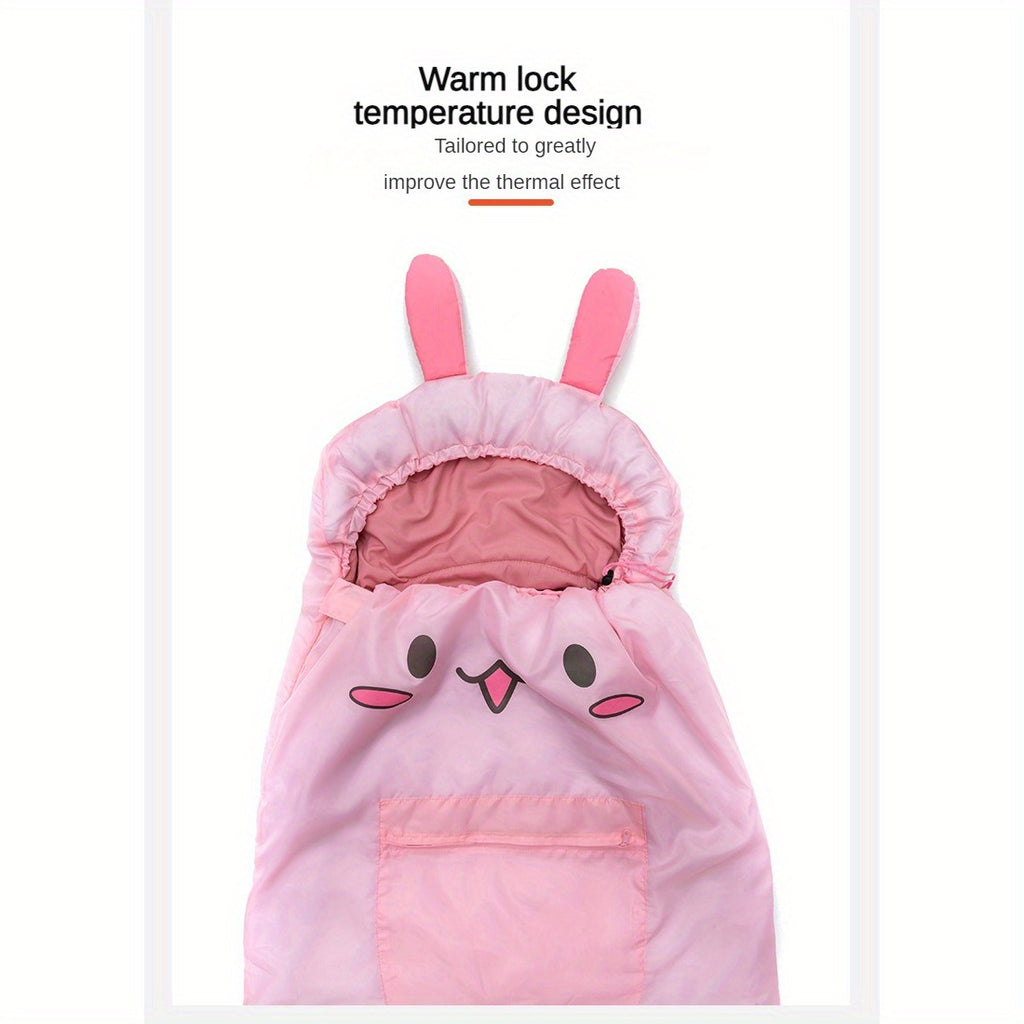 Compact Cartoon-Themed Sleeping Bag for Children, Ideal for Boys And Girls, Perfect for Hiking And Outdoor Camping Adventures