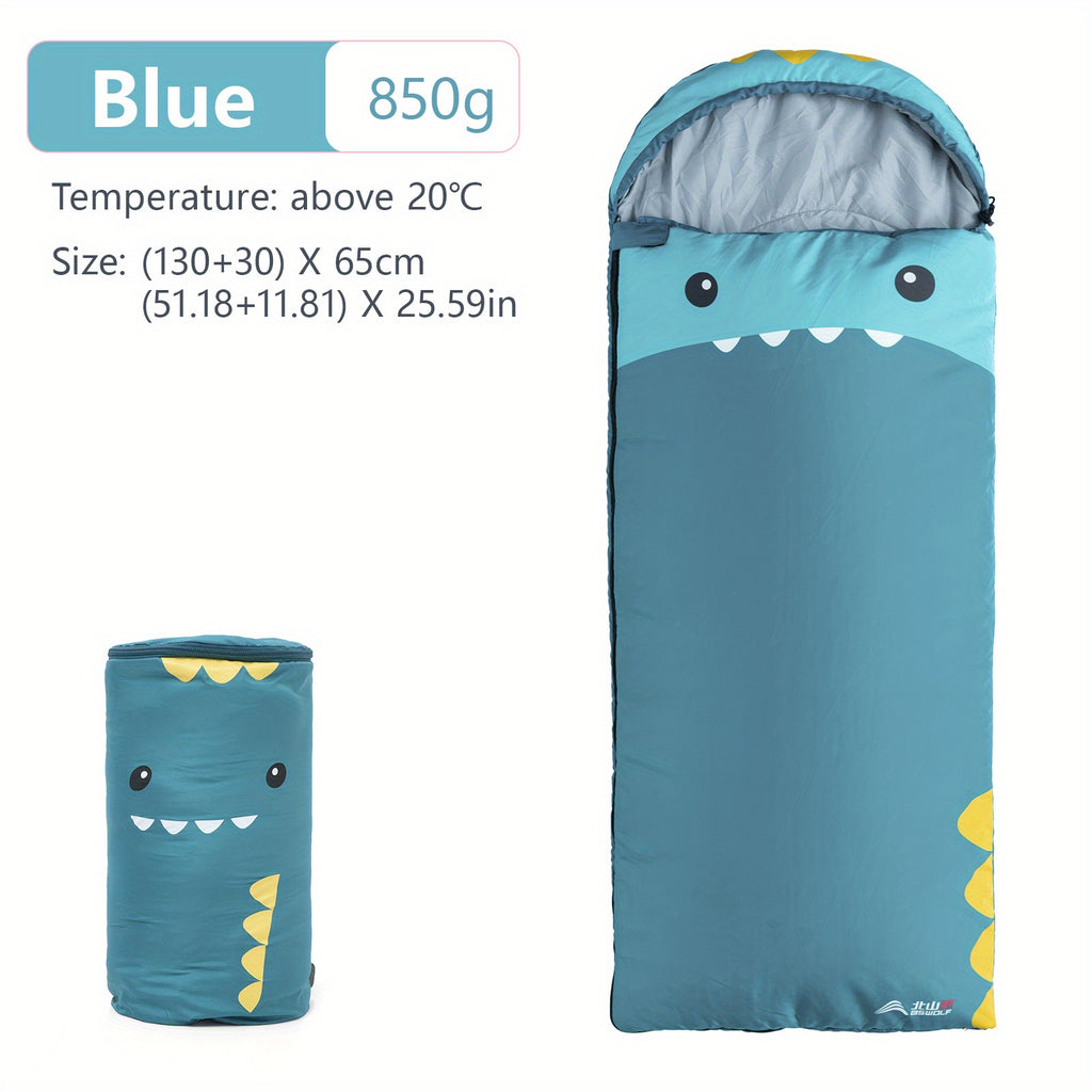 Compact Cartoon-Themed Sleeping Bag for Children, Ideal for Boys And Girls, Perfect for Hiking And Outdoor Camping Adventures