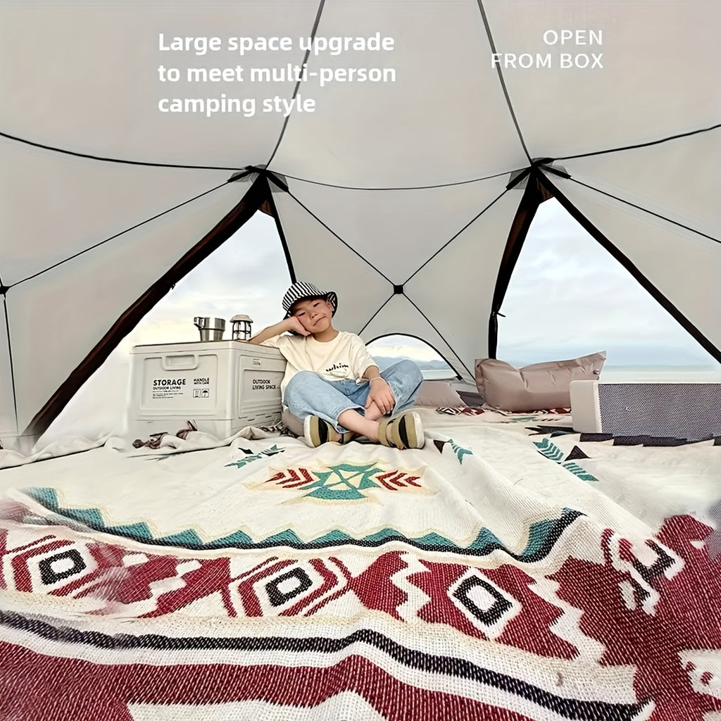 Lightweight Camping Tent for Outdoor Beach Park, Easy to Set Up And Store