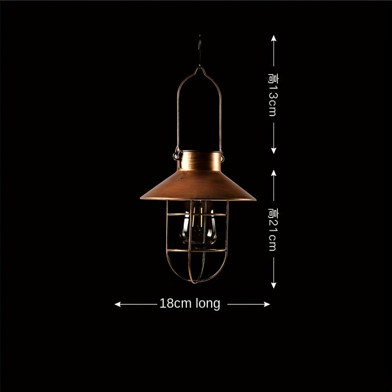1 Pack\u002F 2 Pack\u002F 4 Pack Solar Garden Hanging Lights. Auto-on At Dark. Iron Design, Waterproof For Balconies & Yards. Also Work As Night\u002Fcamping Lights, Garden Decor. No Wires. IP65 Waterproof.