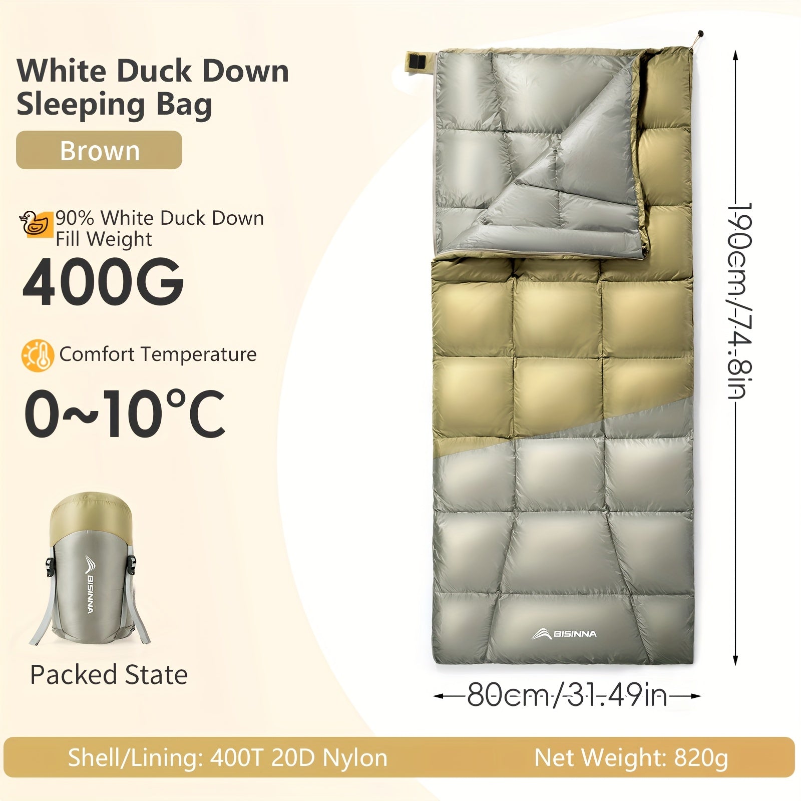 BISINNA Dream Sleeping Bag