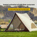 Instant Setup Portable Beach Tent for Outdoor Camping, Lightweight Sunshade for Family Picnics And Summer Sand Activities
