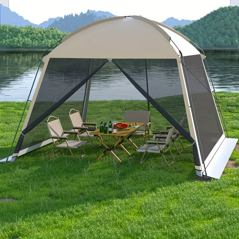 Portable, Outdoor Camping Tent Lightweight And Portable Outdoor Camping Tent | Made Of 210D Oxford Fabric, Easy to Set Up, Suitable for Families Of 8 to 10 People, Camping Trips, Family Backyard Picnics, And Hiking