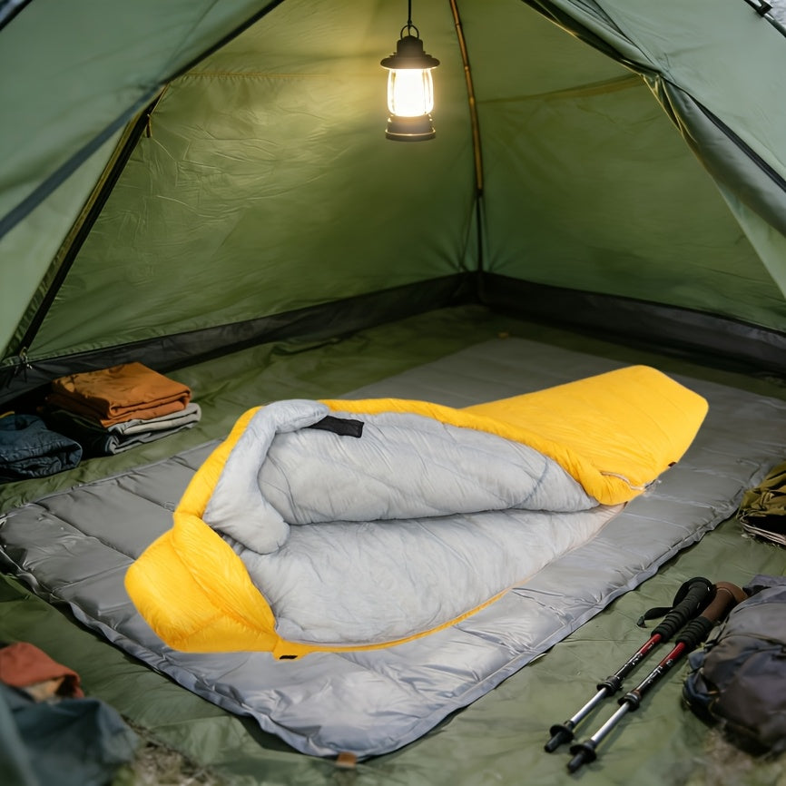 Hillman Series Down Sleeping Bag; Outdoor Adult Ultra-light Mummy Down Sleeping Bag; Thickened Warm and Cold-proof Duck Down Sleeping Bag for