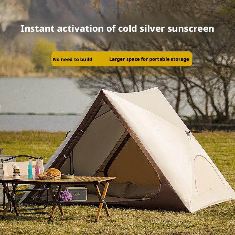 Instant Setup Portable Beach Tent for Outdoor Camping, Lightweight Sunshade for Family Picnics And Summer Sand Activities