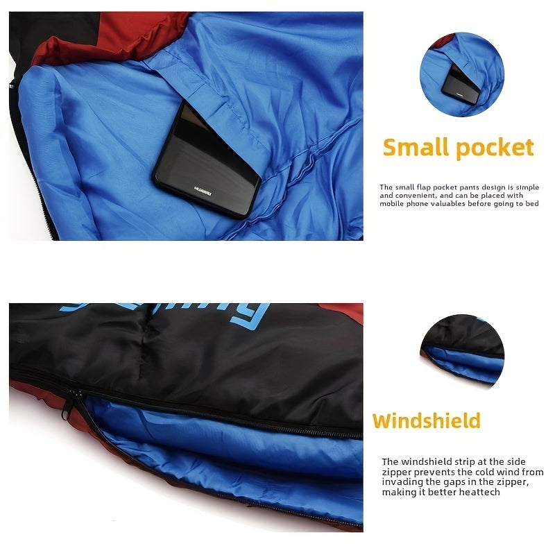 Outdoor Sleeping Bag for Moms • Autumn\u002FWinter Camping Sleeping Bag • Adult Fishing Quilt • 1.5kg\u002F2.5kg